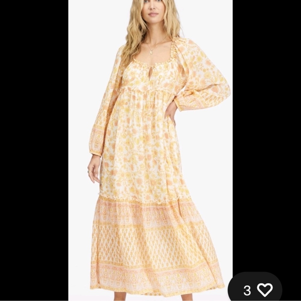 Billabong Endless Sunset Floral Maxi Dress M/10 NWT